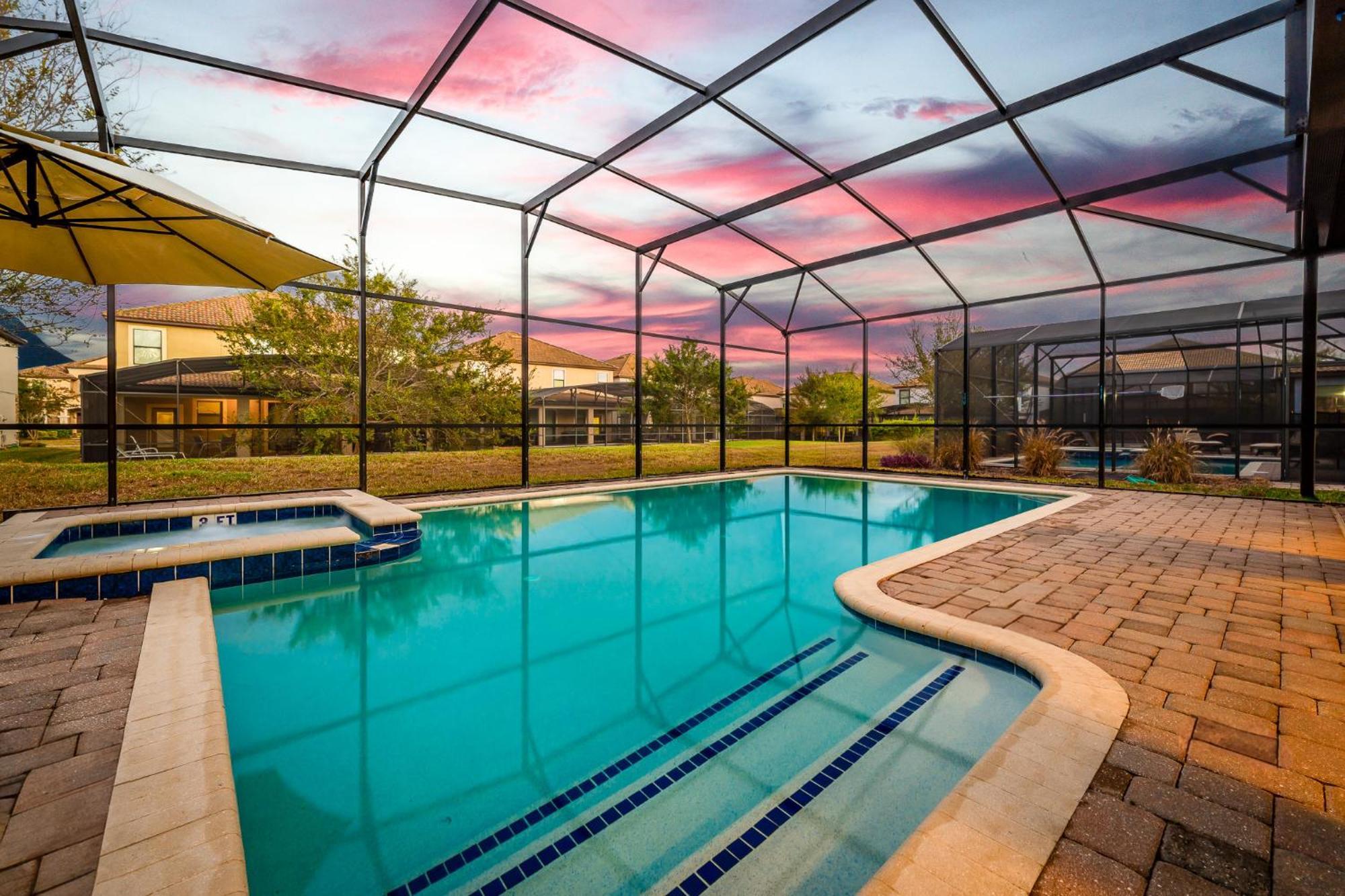 Heated Pool + Free Waterpark + Lazy River + Grill Davenport Kültér fotó